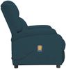 vidaXL Elektrischer Massagesessel Blau Samt 3098414 Bild 5