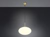 Retro Pendelleuchte FOMENTO Messing mit Glaskugel Lampenschirm, Ø 40cm Bild 3
