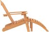 vidaXL Adirondack-Gartenstuhl mit Fußstütze Massivholz Akazie 316831 Bild 4