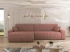 Ecksofa Pixalo L Cord Maxi mit Bettkasten und Schlaffunktion (Farbe: Poso 29) Bild 2