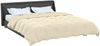 vidaXL Sommerdecke Gepolstert Creme 220 x 260 cm Mikrofaser 42025987 Bild 3