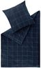 Esprit Bettwäsche CHECK Flanell Bettwäsche, 100% Baumwolle, 2 teilig, 135 x 200 cm in Navy Bild 3