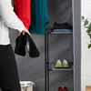 Relaxdays Stoffschrank mit Kleiderstange Bild 4