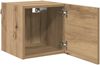 vidaXL Wandmontiertes TV-Regal Artisan-Eiche 30,5 x 30 x 30 cm 8003721 Bild 5