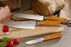 ECHTWERK Messer-Set Damaszener (Set, 3-tlg), Küchenmesser-Set mit Holzgriffen in natürlicher Optik Bild 3