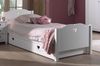 Jugendzimmer-Set >AMORI< in Weiß aus Massiv Kiefer und MDF Bild 2