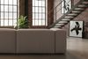 KAWOLA Sofa CELESTE 4-Sitzer Cord taupe 72 x 114 x 302 cm Bild 5