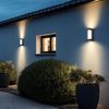 LED Wandleuchte, Außenleuchte, Aluminium, Anthrazit Bild 4