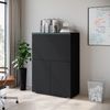 Home affaire PC-Schrank Vera, Sekretär, Home-Office-Schreibtisch mit LED-Beleuchtung (1 St), Multifunktional mit Stauraum, klappbare Tischfläche, LED, B 90 cm Bild 4