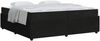 vidaXL Bettrahmen mit Matratze Schwarz 200 x 200 cm Stoff 3398440 Bild 2