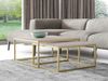 Im Set zwei Couchtische Dakenti Gold (Farbe: Gold / Cashmere) Bild 3