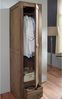 Schrank Sheesham 48x60x200 grau geölt NATURE GREY #98 Bild 5