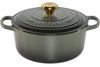Le Creuset Signature Bräter rund 24 cm thyme Bild 4