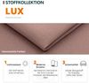 Polsterhocker Cotere (Farbe: Soft 017 + Lux 05) Bild 2