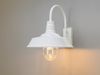 KONSTSMIDE Landhaus Außenwandlampe Trapani weiß E27 IP44 340 x 425 x 425 mm Bild 3