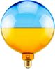 SEGULA LED-Leuchtmittel LED Illusion Globe 188 2tones amber blue, E27, 1 St, Extra-Warmweiß, 2-farbiges Glas Bild 3