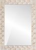 vidaXL Badezimmer Spiegel Weiße gewaschene Oberfläche 50 x 70 x 2,5 cm 4017895 Bild 2