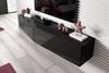99rooms Vago SLATE VIII Wohnwand Schwarz Matt Schwarz Hochglanz Bild 3