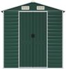 vidaXL Gerätehaus Grün 191x385x198 cm Verzinkter Stahl 3188234 Bild 4