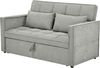 OTTO home Schlafsofa STEFFO, 159 cm, 2-Sitzer, mit verstellbarer Rückenlehne, Klappmechanismus, Feinstruktur-Bezug, natürliche Farben Bild 4