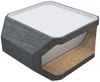 Couchtisch Asti – Modern & Vielseitig in Stoff - Strukturstoff - Grau-Weiß Bild 1