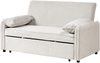 Schlafsofa HORMA Stoff Cremeweiß Bild 4