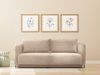 Selsey 'Amalfi' Sofa mit Schlaffunktion und Breitcord-Bezug, creme, ca. 90 x 226 x 105 cm Bild 2