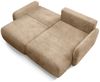Ecksofa Schlafsofa Sofa SIMONE in Stoff Ambience Dune Ottomane Rechts Bild 5