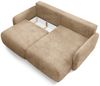Ecksofa Schlafsofa Sofa SIMONE in Stoff Ambience Dune Ottomane Rechts Bild 4