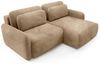Ecksofa Schlafsofa Sofa SIMONE in Stoff Ambience Dune Ottomane Rechts Bild 2