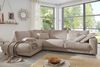 KAWOLA Sofa MADELINE Ecksofa Cord taupe Recamiere links 86 x 224 x 325 cm Bild 2