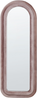 Wandspiegel CULAN 60 cm 160 cm Samtstoff Rosa Bild 4