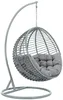 Vente-unique - BONTOC Leisure furniture for garden Harz Grau - B 105 cm x H 197 cm x L 112 cm Bild 2