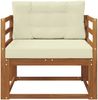 vidaXL Outdoor Mittelsofa Natur 3436252 Bild 3