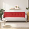 vidaXL Rücken Kissen Rot 180 x 24 x 50 cm Stoff 42014569 Bild 4