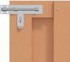 vidaXL Gartentor 100 x 60 cm WPC und Aluminium Braun 42039047 Bild 3