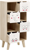 Bücherregal mit 4 Fächern RUPERT Heller Holzfarbton Bild 4