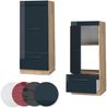 Mikrowellenschrank Fame-Line Dunkelblau Hochglanz 60 cm Vicco Bild 5