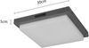 2er Set LED Außenwandleuchten mit Bewegungsmelder & Hausnummer 30 x 30cm Bild 4