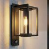 Lucande Außen-Wandleuchte Ferda, Metall, Schwarz IP44mit Bewegungsmelder, 1 x 15 W LED Bild 2