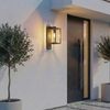 Lucande Außen-Wandleuchte Ferda, Metall, Schwarz IP44mit Bewegungsmelder, 1 x 15 W LED Bild 3