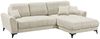 Sofa Bern von ED Exciting Design mit Schlaffunktion Ivory, Bettkasten und Lumos Mikrofaserbezug Bild 4