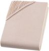 Carpe Sonno Spannbettlaken Jersey 90x200 100x200 120x200 140x200 160x200 180x200 200x200 70x140, Jersey, Gummizug: rundum, (1 Stück), Baumwoll Babybett Spannbettlaken 70x140 Baby Laken Beige Bild 2