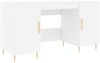 vidaXL Schreibtisch Weiß 140x50x75 cm Holzwerkstoff 829532 Bild 2