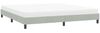 Doppelbett, Bettgestell Modernen ohne Matratze Hellgrau 180x220 cm Samt d2572e Bild 4