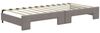 vidaXL Tagesbett Ausziehbar mit Schubladen Taupe 90x200 cm Stoff 3196635 Bild 5