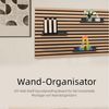 TWSOUL Deko-Wandregal Regal für Akustikpaneele, Schwarz Metall Mehrere Größen Wandregal, Akustikpaneele Zubehör, Schweberegal Wandorganizer für Wohnzimmer Bild 4