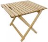 Liegestuhl grün Gartenliege Strandliege Sonnendach Tisch Gartenmöbel Holz Deckchair 10-304NSTKH Bild 3