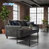 Relaxdays Beistelltisch Industrial mit Ablage Bild 2