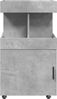 vidaXL Barwagen Betongrau 50x41x89 cm Holzwerkstoff 848265 Bild 5